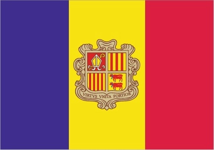 Drapeau d'Andorre par Graham Bartram