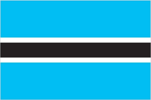 Drapeau du Botswana par Graham Bartram