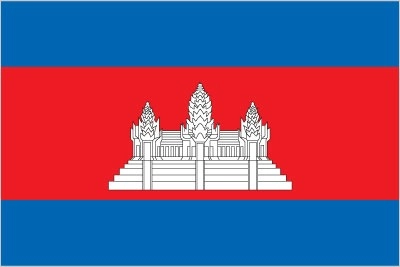 Drapeau du Cambodge par Graham Bartram
