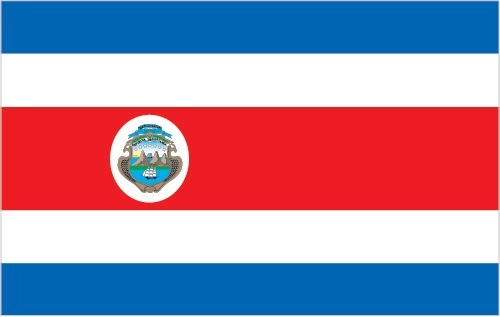 Drapeau du Costa Rica par Graham Bartram