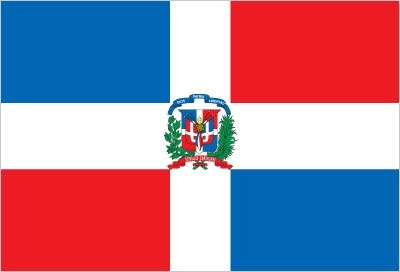 Drapeau de la R&eacute;publique Dominicaine par Graham Bartram