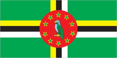 Drapeau de Dominique par Graham Bartram