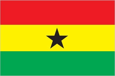 Drapeau du Ghana par Graham Bartram