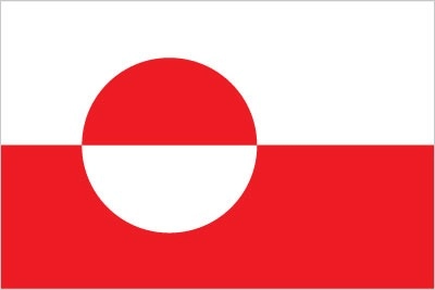 Drapeau du Groenland par Graham Bartram