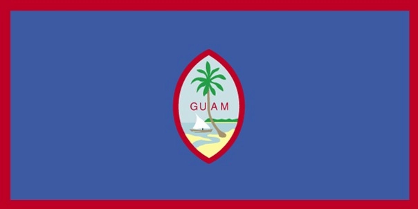 Drapeau de Guam par Graham Bartram