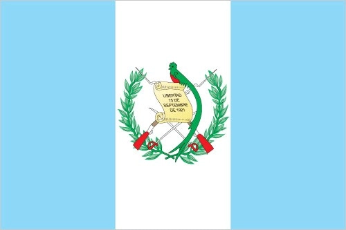 Drapeau du Guat&eacute;mala par Graham Bartram