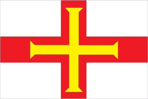Drapeau de Guernesey par Graham Bartram