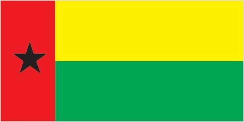 Drapeau de Guin&eacute;e Bissau par Graham Bartram