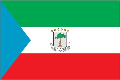 Drapeau de Guin&eacute;e &eacute;quatoriale par Graham Bartram