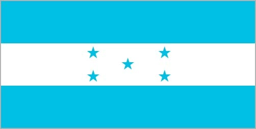Drapeau du Honduras par Graham Bartram