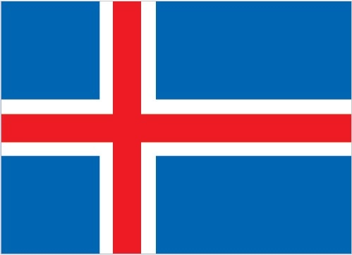 Drapeau d'Islande par Graham Bartram