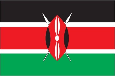 Drapeau du Kenya par Graham Bartram