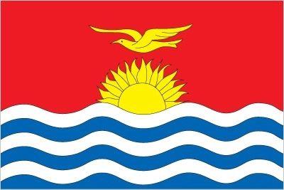 Drapeau de Kiribati par Graham Bartram
