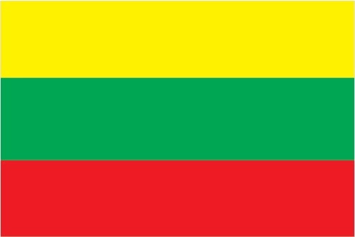 Drapeau de Lituanie par Graham Bartram