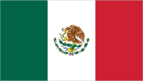 Drapeau de Mexico par Juan Manuel Gabino Villascan
