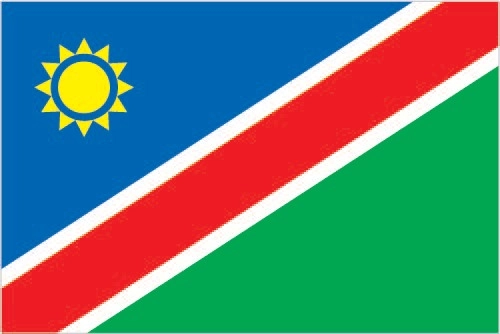 Drapeau de Namibie par Graham Bartram