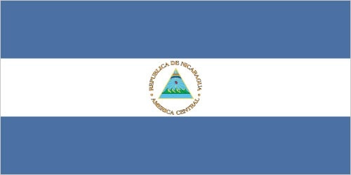 Drapeau du Nicaragua par Graham Bartram