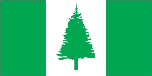 Drapeau de Norfolk par Graham Bartram