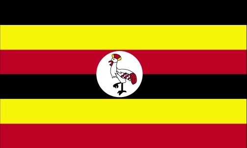 Drapeau d'Ouganda par Graham Bartram
