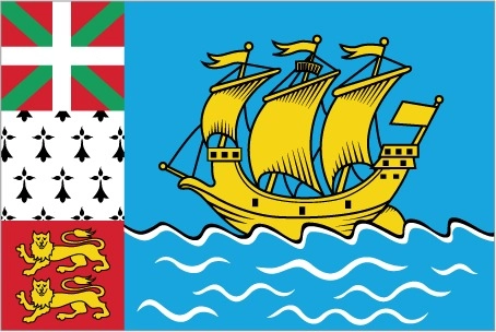 Drapeau local de Saint Pierre et Miquelon par Graham Bartram