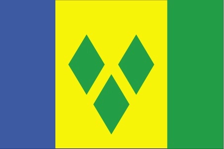 Drapeau de Saint Vincent et les Grenadines par Graham Bartram