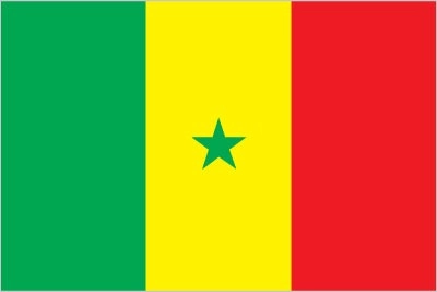 Drapeau du S&eacute;n&eacute;gal par Graham Bartram