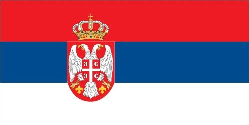 Drapeau de Serbie et Mont&eacute;n&eacute;gro par Graham Bartram