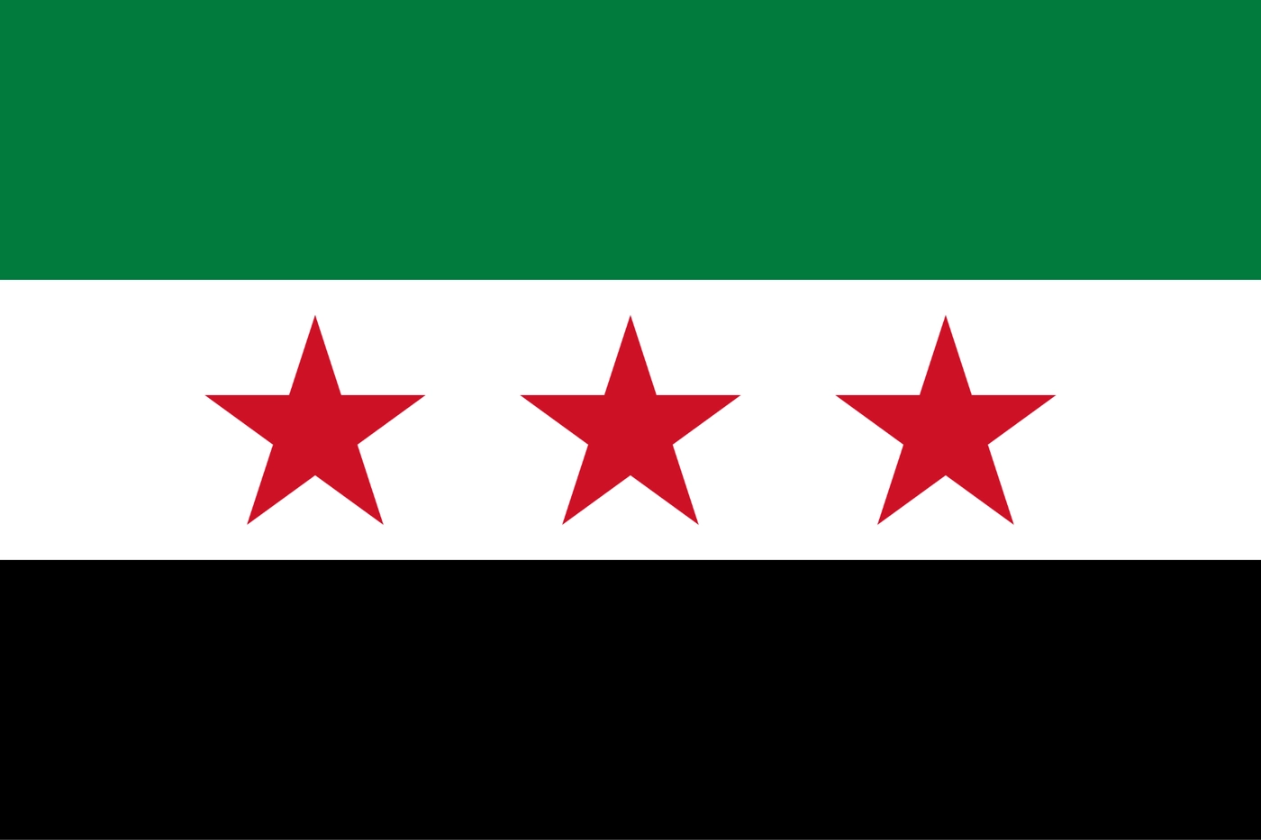Drapeau de Syrie par Graham Bartram