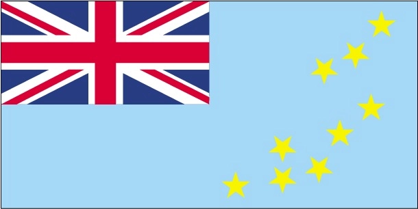 Drapeau de Tuvalu par Graham Bartram