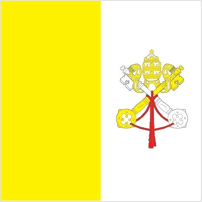 Drapeau du Vatican par Graham Bartram