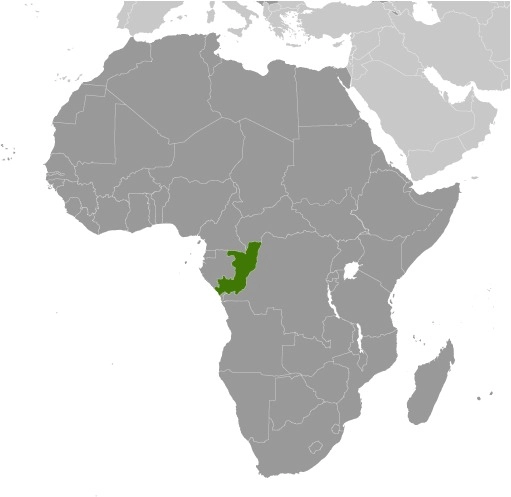 Localisation République du Congo