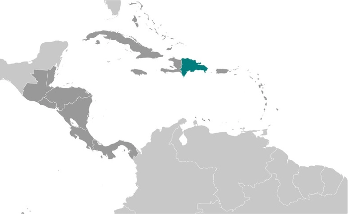 Localisation République dominicaine