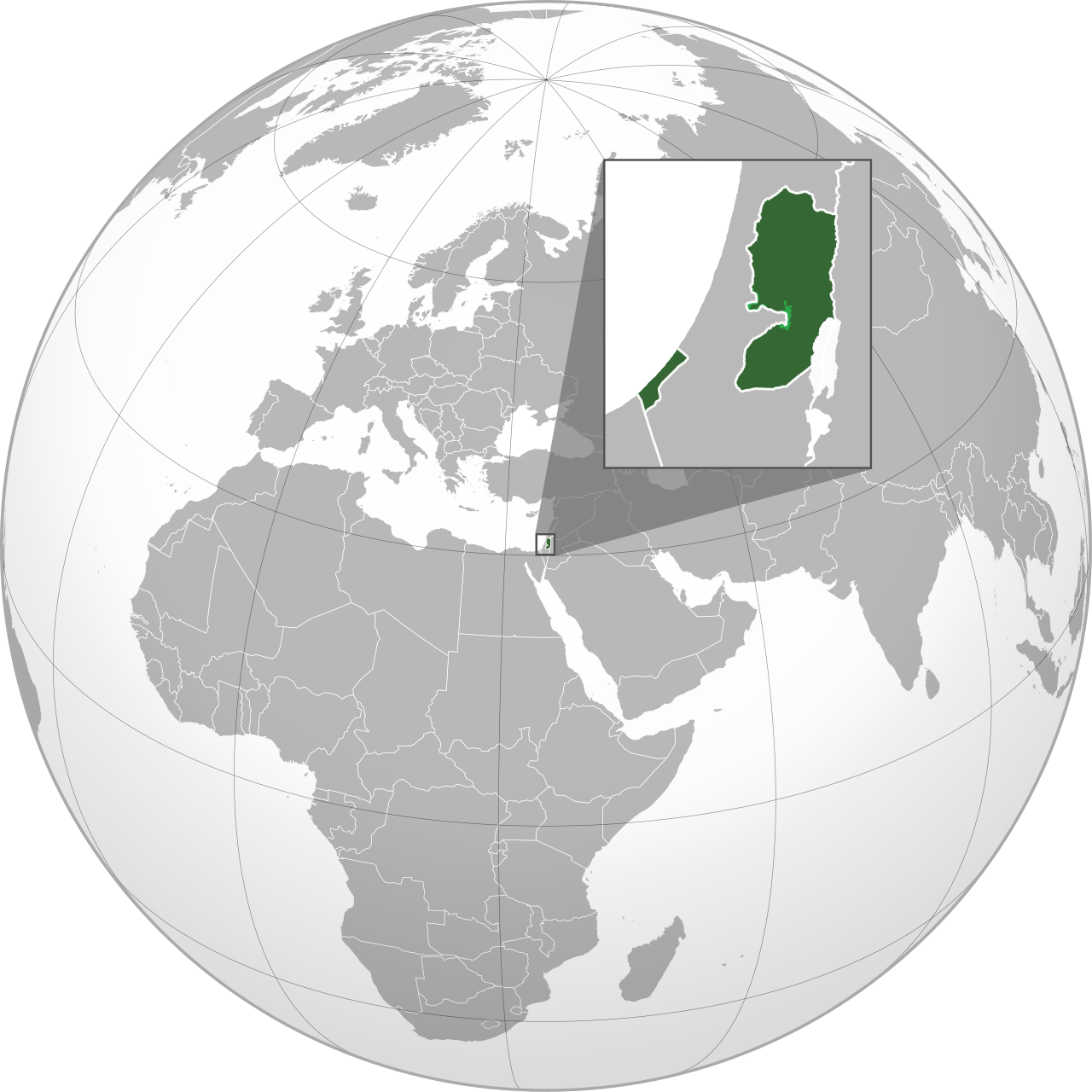 Localisation Palestine