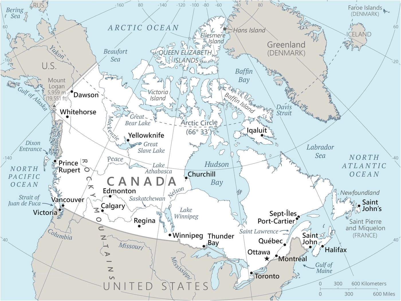 Carte Canada