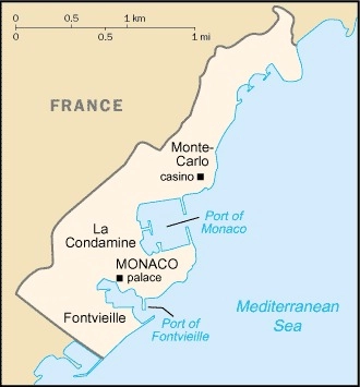 Carte Monaco