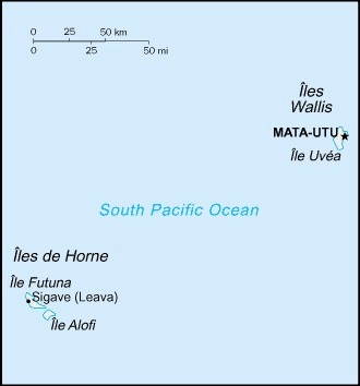 Carte Wallis-et-Futuna