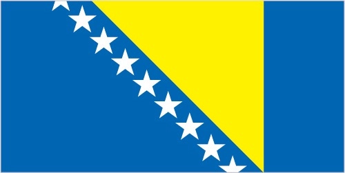 Drapeau Bosnie-Herzégovine
