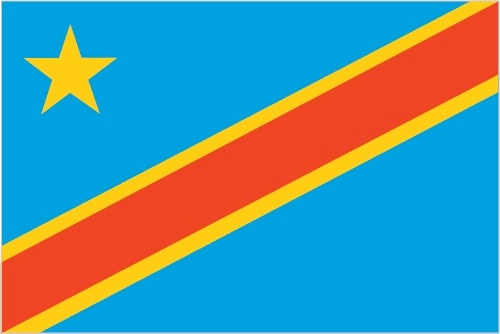 Drapeau République démocratique du Congo