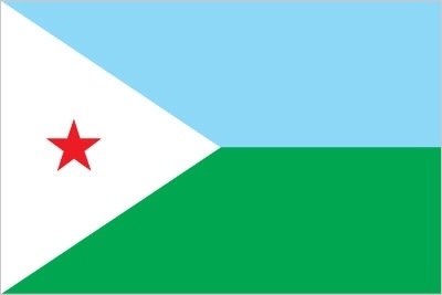 Drapeau Djibouti