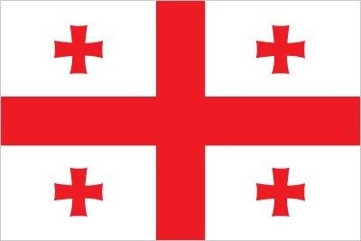 Drapeau Géorgie