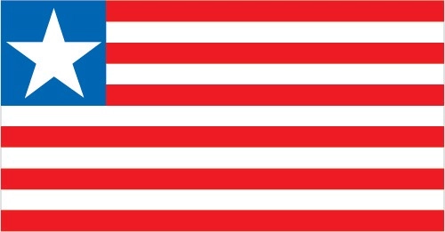 Drapeau Liberia