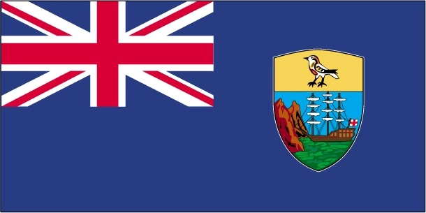 Drapeau Sainte-Hélène, Ascension et Tristan da Cunha