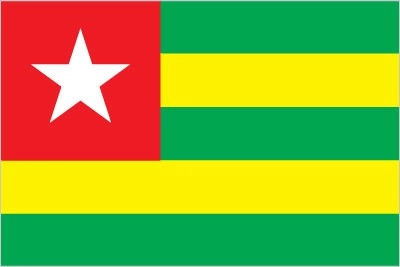 Drapeau Togo